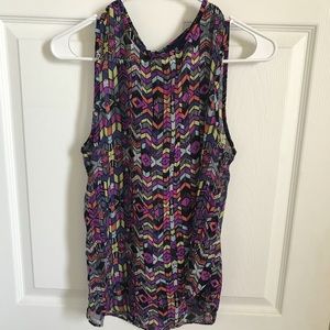 Francesca’s Collection Printed Blouse